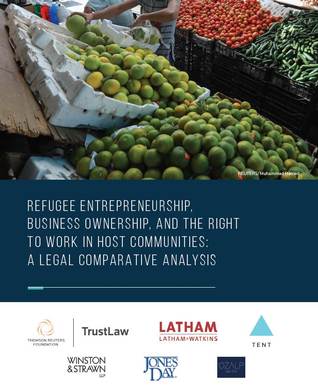Refugee entrepreneurship, business ownership, and the right to work in host communities: A legal comparative analysis