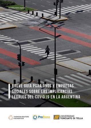 Breve guía para ONGs y empresas sociales sobre las implicancias legales del COVID19 en la Argentina